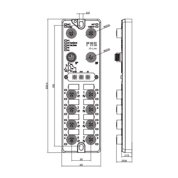 IO-Link Master multi-protocol – 8 porturi (Clasa A) - Image 3