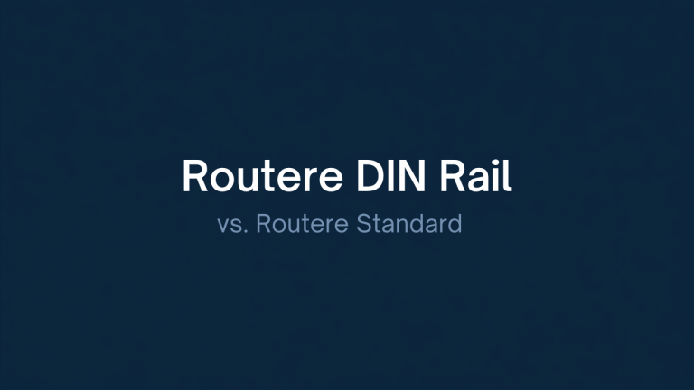 Routere DIN rail vs. routere standard: de ce contează montarea