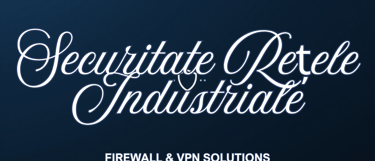 Grafic banner securitate retele industriale firewall si VPN