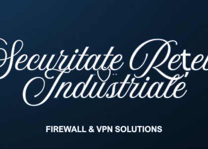 Grafic banner securitate retele industriale firewall si VPN